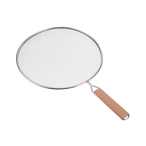 Alipis Edelstahl Spritzschutz Pfannendeckel Hitzebeständig Öl spritzschutz mit Langem Griff Küchen Zubehör für Fettfilter und Kochschutz Alipis Edelstahl Spritzschutz Pfannendeckel Hitzebeständig Öl spritzschutz mit Langem Griff Küchen Zubehör für Fettfilter und Kochschutz von Alipis