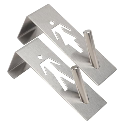 Alipis Edelstahl Türhaken ohne Bohren Selbstklebend Robuster Garderobenhaken mit Großer Klemmfläche für Handtuch Kleider Türaufhängung Praktisch und Langlebig für Bad Küche Alipis Edelstahl Türhaken ohne Bohren Selbstklebend Robuster Garderobenhaken mit Großer Klemmfläche für Handtuch Kleider Türaufhängung Praktisch und Langlebig für Bad Küche von Alipis