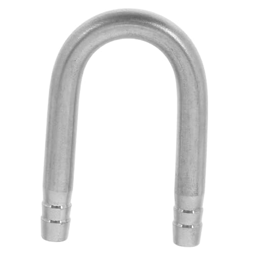 Alipis Edelstahl U förmiger Aquarium Wasserrohrverbinder Schlauch Kupplung Korrosionsbeständig Präzise Passform Vielseitig für Aquarienfilter und Systeme von Alipis