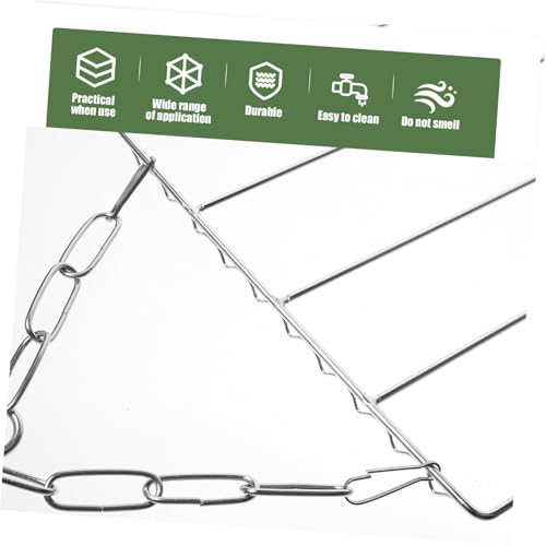 Alipis Edelstahl Wäschehängeregal Platzsparend Rostfrei Multifunktional für Schuhe Kleidung Schals Indoor Outdoor Wäscheständer Organizer von Alipis