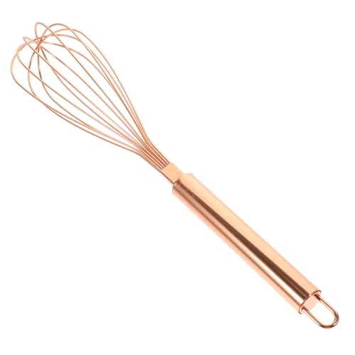 Alipis Eierquirl Ergonomischer Handmixer für Küche und Backen Gold für Rühren von Eiern Saucen und Teigen Leicht zu Reinigen und Komfortabel der Handhabung Alipis Eierquirl Ergonomischer Handmixer für Küche und Backen Gold für Rühren von Eiern Saucen und Teigen Leicht zu Reinigen und Komfortabel der Handhabung von Alipis
