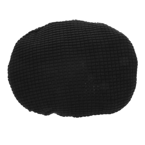 Alipis Elastischer Bürostuhl Kopfstützenbezug Halbabdeckender Dicker Waschbarer Nackenpolster Schutzbezug Leichter Spannbezug für Drehstuhl Staub und Schmutzabweisend Passend für Office von Alipis