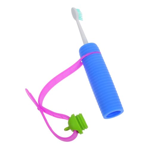 Alipis Elderly Toothbrush Holder mit Handschlaufe Hilfsgerät für Senioren zur Zahnreinigung Ergonomisches Design Pflegehilfe für Optimale Mundhygiene und Unterstützung Zahnpflege von Alipis