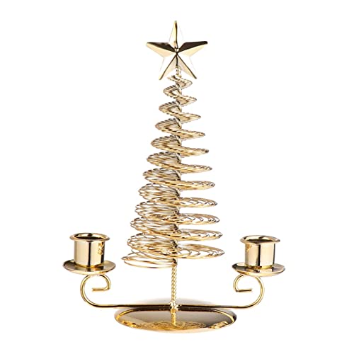 Alipis Eleganter Doppel Kerzenhalter Weihnachtsbaum aus Metall Stilvolle Tischdekoration für Weihnachten Retro Design Robuste Eisenkonstruktion Geeignet für Innen und Außenbereich Alipis Eleganter Doppel Kerzenhalter Weihnachtsbaum aus Metall Stilvolle Tischdekoration für Weihnachten Retro Design Robuste Eisenkonstruktion Geeignet für Innen und Außenbereich von Alipis