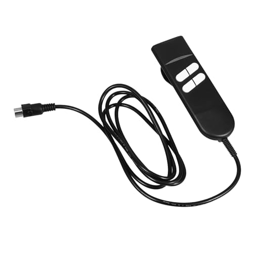 Alipis Elektrische Liftstuhlfernbedienung Tasten Stecker Ersatzcontroller für Relaxsessel Sofa Aufzug Winkelverstellbar Komfortable Sitzposition für Hebesessel von Alipis