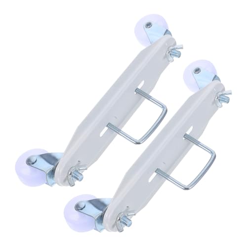 Alipis Elektrischer Heizkörper rollenhalter mit Verstellbaren Weißen Caster rädern Vielseitig Einsetzbar für Verschiedene Heizkörpertypen Platzsparendes Design Langlebige Materialien von Alipis