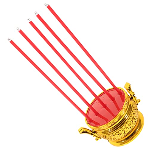Alipis Elektronischer Weihrauchbrenner tiegerbalm red Elektronischer Kerzenhalter Weihrauchbrenner geführt Desktop-Räuchergefäß LED-Räuchergefäß tragbar Kerzenlicht China 3D von Alipis