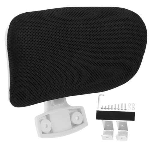 Alipis Ergonomische Verstellbare Kopfstütze für Büro computerstuhl mit Atmungsaktivem Weichem Material Nacken Kopfschutz Nachrüstbares Kopfkissen für Optimalen Komfort von Alipis