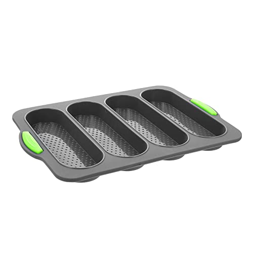 Alipis Fach Silikon Brotbackform aus Hochwertigem Hitzebeständigem Material Antihaftbeschichtet Leicht zu Reinigen für Kuchen Brot und Toast für Zuhause und Professionelle Bäckerei von Alipis