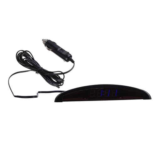 Alipis Fahrzeuguhr Digital Thermometer Voltmeter Auto Armaturenbrett Uhr mit Nachtlicht Blau Langlebiges Display Einfache Montage Blendfreies Design Integrierte Speicherbatterie Alipis Fahrzeuguhr Digital Thermometer Voltmeter Auto Armaturenbrett Uhr mit Nachtlicht Blau Langlebiges Display Einfache Montage Blendfreies Design Integrierte Speicherbatterie von Alipis