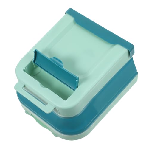 Alipis Faltbarer Hängemülleimer Küchenabfalleimer Wandmontage ohne Bohren Kompakt Platzsparend Offen für Einfache Müllentsorgung Vielseitig für Haushalt und Recycling Geeignet von Alipis