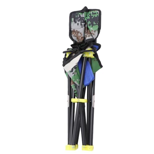 Alipis Faltbarer Outdoor Campingstuhl mit Rückenlehne Tragbarer Angelstuhl Oxford Leichter Klappstuhl für Garten Picknick Strand und Reise Kompakt und Robust von Alipis