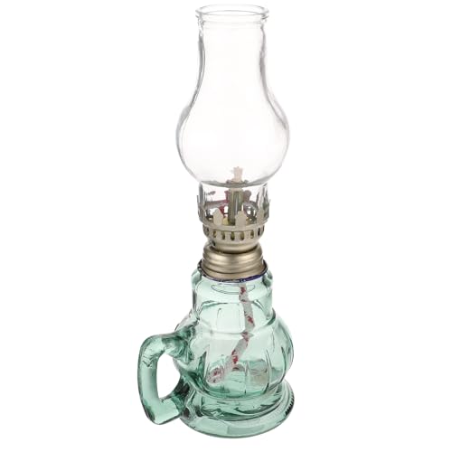 Alipis Glas kerosinlampe Vintage Öllampe aus Transparentem Glas für Zuhause Dekorative Notbeleuchtung Stabile Handarbeit Geeignet für Schlafzimmer Wohnzimmer und Tempel Alipis Glas kerosinlampe Vintage Öllampe aus Transparentem Glas für Zuhause Dekorative Notbeleuchtung Stabile Handarbeit Geeignet für Schlafzimmer Wohnzimmer und Tempel von Alipis