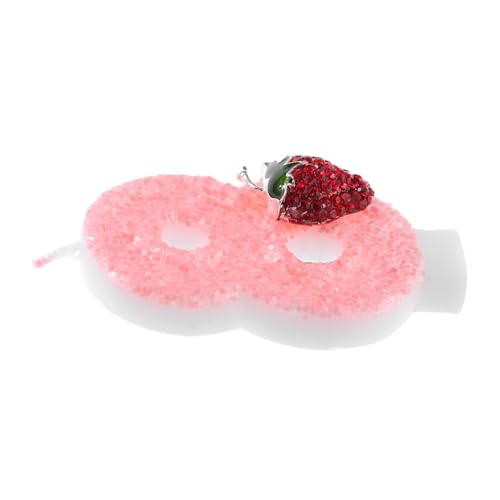 Alipis Glitzernde Zahl Kerze Geburtstagskerze Cake Topper für Mädchen Frauen Hochzeit Jubiläum Party Deko Einfache Stabilität Zahlkerze Kuchen Dekoration von Alipis
