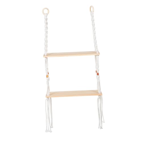 Alipis Gobelinregal Boho Gewebtes Gewebtes Wandregal Hängende Pflanzenregale Für Die Wand Hängende Fotoregale Makramee-hängeregal Foto-Display-Boho- Boho-Regale Hölzern Beige Alipis Gobelinregal Boho Gewebtes Gewebtes Wandregal Hängende Pflanzenregale Für Die Wand Hängende Fotoregale Makramee-hängeregal Foto-Display-Boho- Boho-Regale Hölzern Beige von Alipis