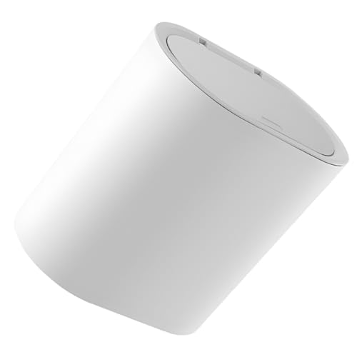 Alipis Großer Push type Müllbehälter aus Robustem PP Kompakter Haushalts abfalleimer für Küche Bad Wohnbereich Praktische und Stabile Abfallschale mit Schlankem Design Leicht zu Bedienen von Alipis