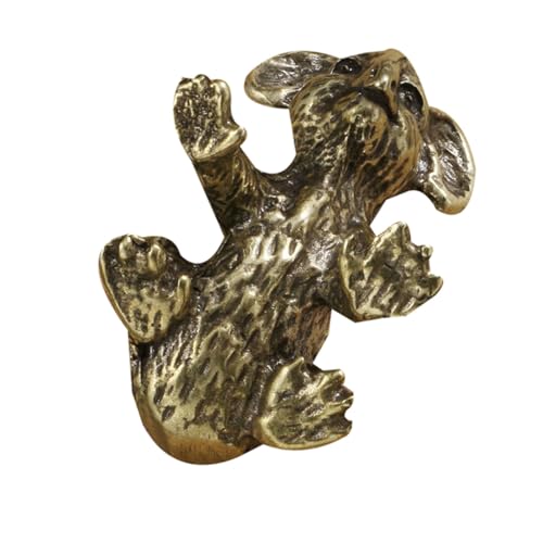 Alipis Handgefertigte Messing-Koala-Figur mit Detailreicher Handgravur Langlebige Metall-skulptur Naturgetreues Tierornament für Schreibtisch Bücherregal Bürodekoration Alipis Handgefertigte Messing-Koala-Figur mit Detailreicher Handgravur Langlebige Metall-skulptur Naturgetreues Tierornament für Schreibtisch Bücherregal Bürodekoration von Alipis