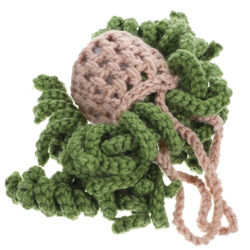 Alipis Handgefertigter Gehäkelter Auto Spiegelanhänger Leichte Tragbare Topfpflanzen Deko Kreative Innenraumgestaltung Vielseitig Einsetzbar für Auto und Stilvolles Accessoire Alipis Handgefertigter Gehäkelter Auto Spiegelanhänger Leichte Tragbare Topfpflanzen Deko Kreative Innenraumgestaltung Vielseitig Einsetzbar für Auto und Stilvolles Accessoire von Alipis