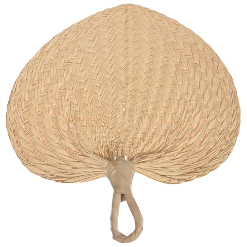Alipis Handgefertigter Stroh Handfächer Natürlicher Bast Leichtes Design mit Griff für Zuhause Outdoor Sommerkühlung Natürlicher Sommerfächer Alipis Handgefertigter Stroh Handfächer Natürlicher Bast Leichtes Design mit Griff für Zuhause Outdoor Sommerkühlung Natürlicher Sommerfächer von Alipis