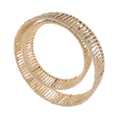 Alipis Handgewebter Lampenschirm aus Papierseil Rustikaler Boho-deckenleuchten-ersatz Handgefertigter Dekorativer Pendelleuchten-schirm Vielseitig für Wohnzimmer Schlafzimmer und Alipis Handgewebter Lampenschirm aus Papierseil Rustikaler Boho-deckenleuchten-ersatz Handgefertigter Dekorativer Pendelleuchten-schirm Vielseitig für Wohnzimmer Schlafzimmer und von Alipis