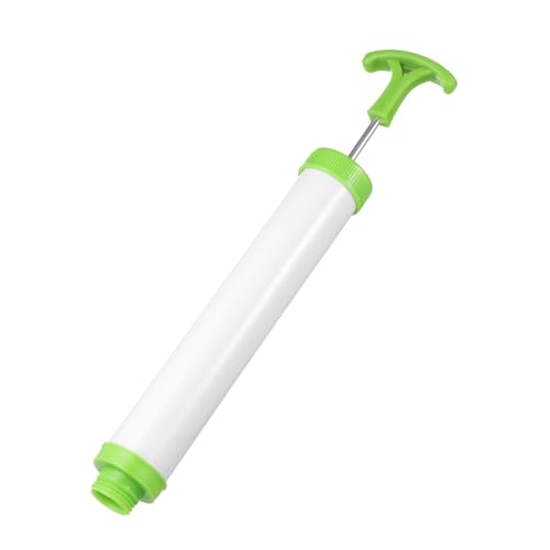 Alipis Handheld Luftvakuumpumpe Aus Kunststoff Manuelle Luftentleerungspumpe Für Vakuum Aufbewahrungsbeutel Platzsparend 30cm Rohrlänge Langlebiger Hartplastik Geeignet Für Reisen Und von Alipis