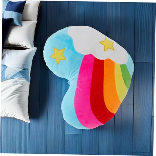 Alipis Herzförmiges Kuschelpolster aus Weichem Plüsch Dekoratives Sofakissen mit Flauschigem Pp baumwollfüllung Vielseitiges Dekokissen für Schlafzimmer Wohnzimmer Auto Geschenkidee zu von Alipis