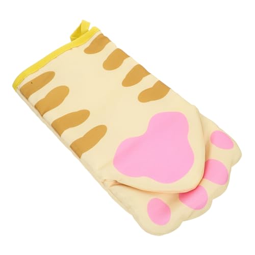 Alipis Hitzebeständige Ofenhandschuhe Extra Lang Rutschfeste Küchenhandschuhe Für Backen Grillen Und Kochen Ergonomisch Geformt Schutz Vor Verbrennungen Vielseitig Für Mikrowelle Und von Alipis