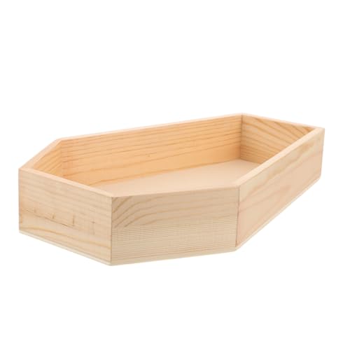 Alipis Holz Sargtablett Robustes Coffin Serving Tray für Halloween Party Multifunktionales Gothic Dekor Stilvolles Tablett für Snacks Süßigkeiten Schlüssel und Heimdeko Alipis Holz Sargtablett Robustes Coffin Serving Tray für Halloween Party Multifunktionales Gothic Dekor Stilvolles Tablett für Snacks Süßigkeiten Schlüssel und Heimdeko von Alipis