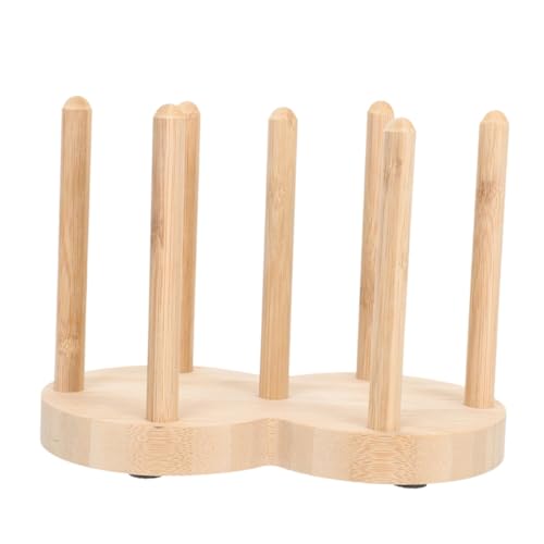 Alipis Holzbecherhalter Organizer für Papier und Holzbesteck Kompakt Tragbar Platzsparend Multifunktional für Outdoor Picknick Camping Küchen und Restaurant Theke Fächer von Alipis