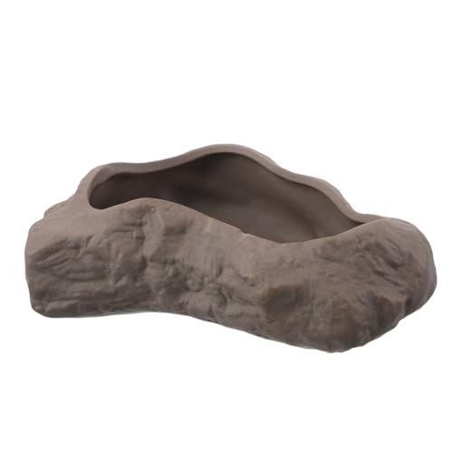 Alipis Keramik Blumentopf in Steinoptik Bonsai Hydroponik-pflanzer Für Tisch Wanddekoration Für Kleine Pflanzen Und Tischbrunnen Alipis Keramik Blumentopf in Steinoptik Bonsai Hydroponik-pflanzer Für Tisch Wanddekoration Für Kleine Pflanzen Und Tischbrunnen von Alipis