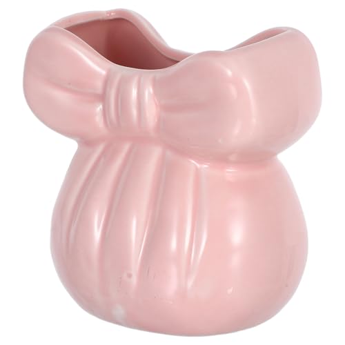 Alipis Keramik Bogenvase Einzigartige Süße Dekorative Blumenvase Für Blumenarrangements Zuhause Büro Hochzeit Party Bauernhaus Saisonale Dekoration von Alipis