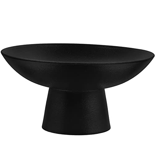 Alipis Keramik-Obstschale Desserts Esszimmer-Tischdekoration Tischplatte Obstschale Mit Fuß Retro- Trockene Nüsse Vorspeisenschale Dekorieren Sie Obstbehälter Obst- von Alipis