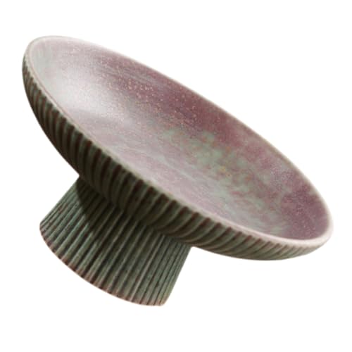 Alipis Keramik Obstschale mit Fuß Stabiles Glattes Trockenfrüchte Tablett Vielseitiger Snack Dessertteller Einfach zu Reinigen für Haushalt und Geschenk Alipis Keramik Obstschale mit Fuß Stabiles Glattes Trockenfrüchte Tablett Vielseitiger Snack Dessertteller Einfach zu Reinigen für Haushalt und Geschenk von Alipis