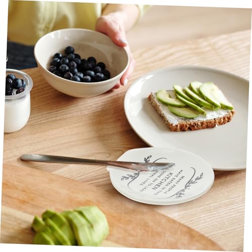 Alipis Keramik Suppenlöffelhalter Löffelablage aus Hochwertiger Keramik Elegant und Stabil Vielseitig als Löffelrest und Tischdeko Geeignet Praktisches Küchenzubehör für Restaurant und Alipis Keramik Suppenlöffelhalter Löffelablage aus Hochwertiger Keramik Elegant und Stabil Vielseitig als Löffelrest und Tischdeko Geeignet Praktisches Küchenzubehör für Restaurant und von Alipis