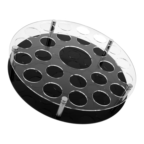 Alipis Klarer transparenter Shotglas Halter Mit Mittlerem Flaschenfach Platzsparendes Bar Tablett Organizer Für Partys Clubs Und Heimbars Alipis Klarer transparenter Shotglas Halter Mit Mittlerem Flaschenfach Platzsparendes Bar Tablett Organizer Für Partys Clubs Und Heimbars von Alipis