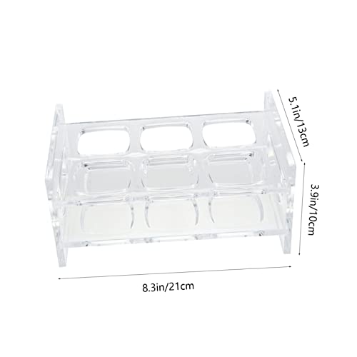 Alipis Klares Kunststoff Schnapsglashalter Display Rack Organizer Stabiles Design Praktischer Bar Party Glashalter Wiederverwendbar Leicht zu Reinigen für Heimfeiern und Events Alipis Klares Kunststoff Schnapsglashalter Display Rack Organizer Stabiles Design Praktischer Bar Party Glashalter Wiederverwendbar Leicht zu Reinigen für Heimfeiern und Events von Alipis