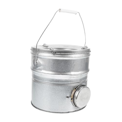 Alipis Vintage-kohleofen für Grill-hot Pot Kleiner Camping-kohleofen Griff 20 cm Hoch Zum Kochen Im Freien von Alipis