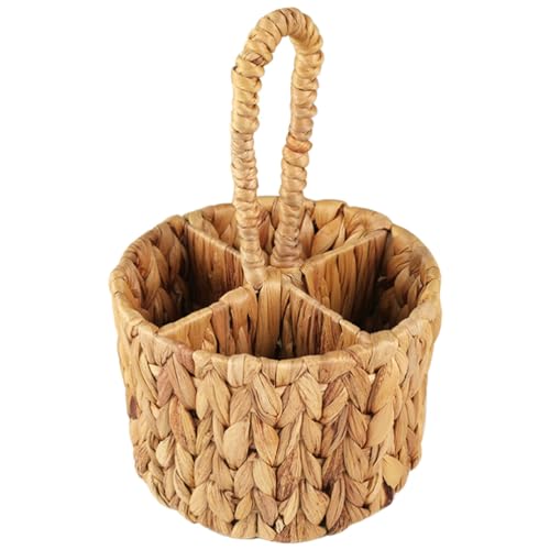 Alipis Korbbesteck-Organizer Utensilienkorbträger Geteilter Besteckhalter Aus Besteck-Organizer Gewebter Übertopf Alipis Korbbesteck-Organizer Utensilienkorbträger Geteilter Besteckhalter Aus Besteck-Organizer Gewebter Übertopf von Alipis