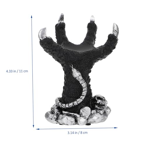 Alipis Kristallkugelhalter Drachenklauenform Resin Basis Kugelständer Dekorative Wohnaccessoires Stabiler Schreibtisch Schmuckständer Geschenkidee Alipis Kristallkugelhalter Drachenklauenform Resin Basis Kugelständer Dekorative Wohnaccessoires Stabiler Schreibtisch Schmuckständer Geschenkidee von Alipis