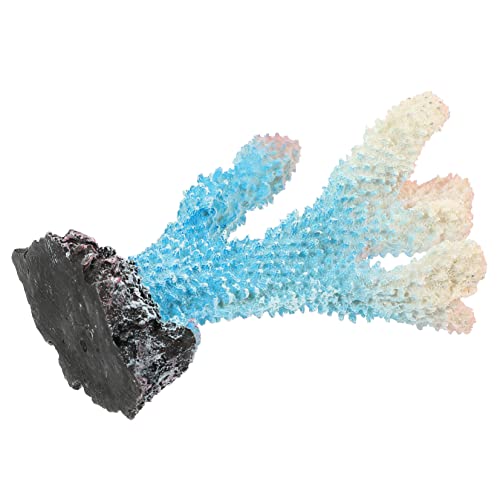 Alipis Künstliches Korallenriff Dekoration aus Resin für Aquarien Fischtank Ornament Farbecht und Geeignet für Süß und für im Aquarium und Teich von Alipis
