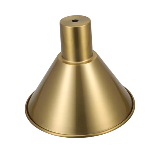 Alipis Kupferner Vintage Lampenschirm Industrieller Stil Nordic Design Robuster Lampenschirm für Pendelleuchten Kronleuchter und Stehlampen Ersatz für Wohnzimmer Esszimmer Bar Dekoration von Alipis