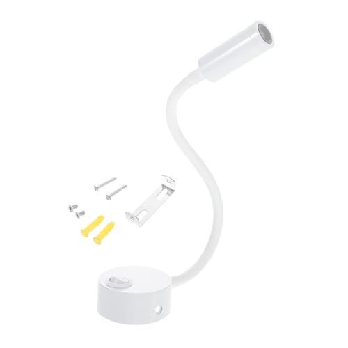 Alipis LED Leselampe mit Flexiblem Schwanenhals Warmweißes Nachtlicht und Wandmontage Energiesparende Map Chart Reading Light für Schlafzimmer und Bett Augenschonend und Verstellbar Alipis LED Leselampe mit Flexiblem Schwanenhals Warmweißes Nachtlicht und Wandmontage Energiesparende Map Chart Reading Light für Schlafzimmer und Bett Augenschonend und Verstellbar von Alipis