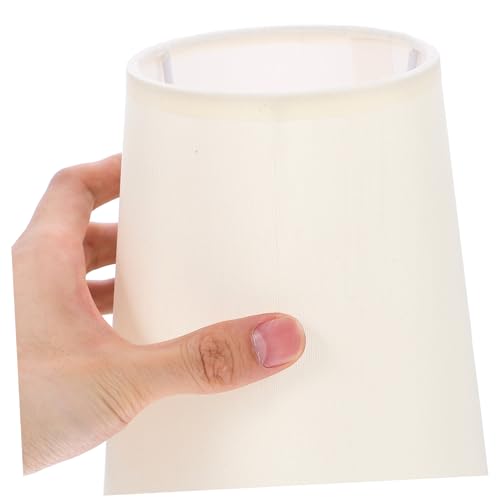 Alipis Lampenschirm Ersatz Stoff Lampenschirm Zylinderförmig Lichtabdeckung Zubehör für Stehlampe Wohnzimmer Schlafzimmer Hotel Bar von Alipis