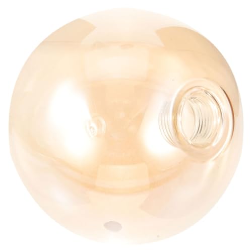 Alipis Ersatz Globe Lampenschirm Aus Glas Amber Farbe Für Pendelleuchte G9 Durchmesser 150mm Transparent Dekorativ Langlebig von Alipis