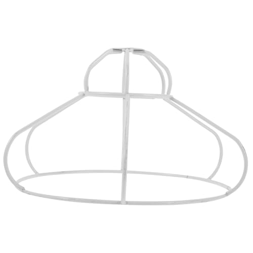 Alipis Lampenschirm Rahmen Vintage Stil Rostfrei Robust DIY Lampenhalterung Für Tisch Deckenleuchten Vielseitig Einsetzbar Europäischer Kristall Lampenrahmen von Alipis