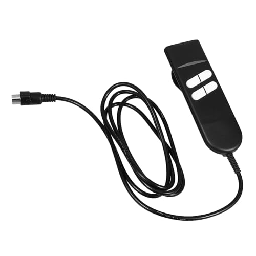 Alipis Lift Chair Remote Control mit Tasten und Pin Stecker Ersatz Handsteuerung für Elektrische Relaxsessel und Sofas Kompatibel mit Geradem Stecker Universelle Fernbedienung für von Alipis
