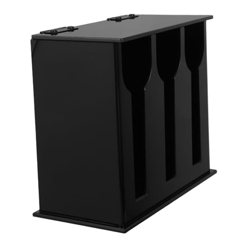 Alipis Löffelhalter mit Fächern Platzsparender Küchenbesteck Organizer mit Integriertem Abtropfsystem Transparenter Besteckhalter für Haushalt und Restaurant Hygienische von Alipis
