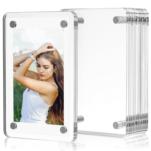 Alipis Magnetischer Bilderrahmen Für Den Kühlschrank: Mini-Fotorahmen Mit Doppelseitigem Magnet Aus Acryl – 3 5 4 Zoll Transparenter Displayhalter Für Das Homeoffice Alipis Magnetischer Bilderrahmen Für Den Kühlschrank: Mini-Fotorahmen Mit Doppelseitigem Magnet Aus Acryl – 3 5 4 Zoll Transparenter Displayhalter Für Das Homeoffice von Alipis