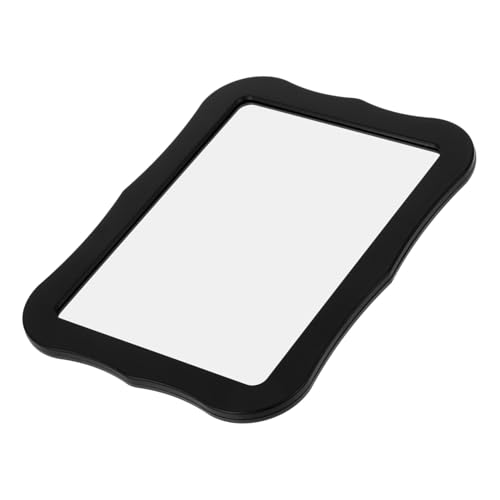 Alipis Magnetischer Spiegel Für Schließfachzubehör 12,7 Stück 17,8cm Schwarzer Kühlschrankspiegel Magnetische Funktion Klarer Reflexionsfläche Für Schule Und Homeoffice von Alipis