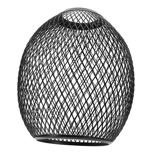 Alipis Metal Lampenschirm Dunkel Schwarz Hängelampe mit Robuster Eisenstruktur für Pendelleuchten Wohnzimmer und Restaurant Lampenschirm für Deckenlampen und Hängelampen Alipis Metal Lampenschirm Dunkel Schwarz Hängelampe mit Robuster Eisenstruktur für Pendelleuchten Wohnzimmer und Restaurant Lampenschirm für Deckenlampen und Hängelampen von Alipis